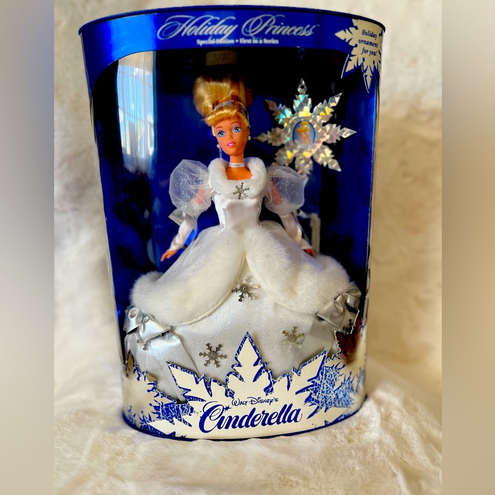 Holiday Princess Cinderella Collectible Cinderella Barbie